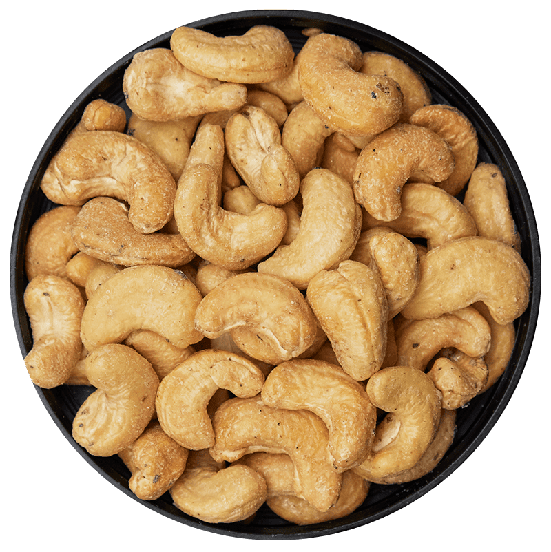 Cashew nut with black truffle