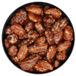 Three caramelised nuts – almond, hazelnut & pecan nut